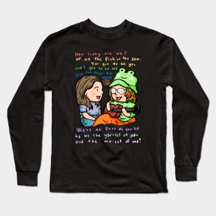 if i were a fish rainbow lyrics Long Sleeve T-Shirt